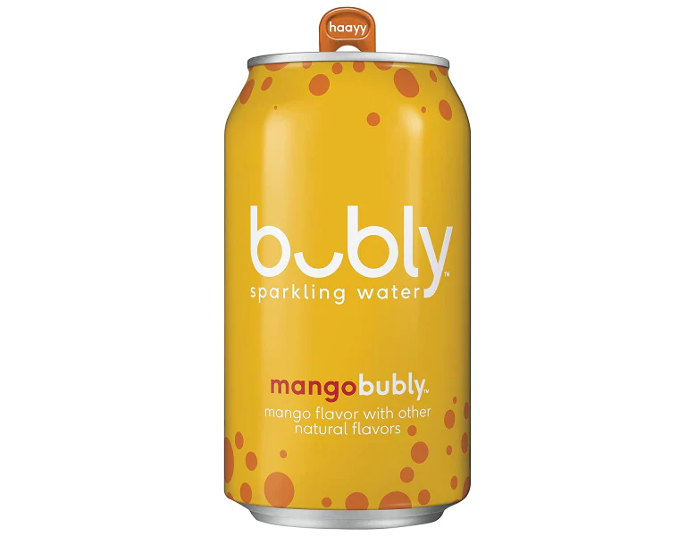 bubbly Sparkling Water, Mango (355ml)